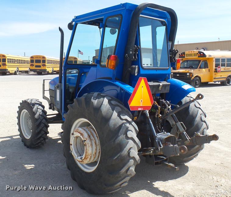 image for item DS9192 New Holland TN75 tractor with loader