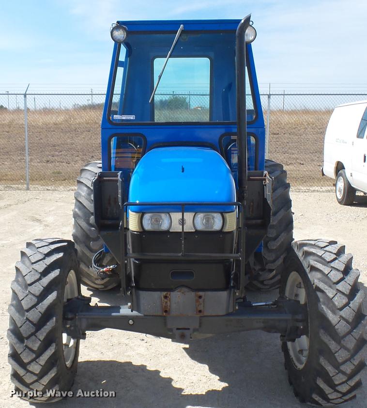 image for item DS9192 New Holland TN75 tractor with loader