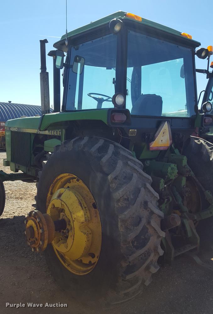 image for item L1596 1981 John Deere 4840 tractor