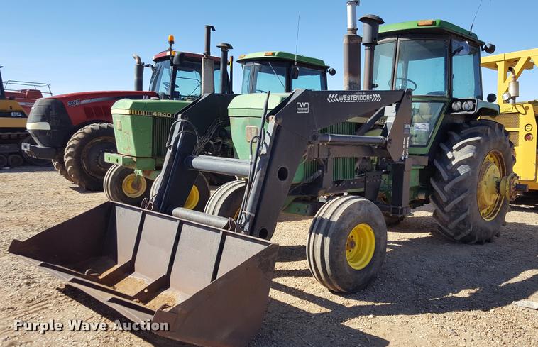 image for item L1597 1980 John Deere 4840 tractor