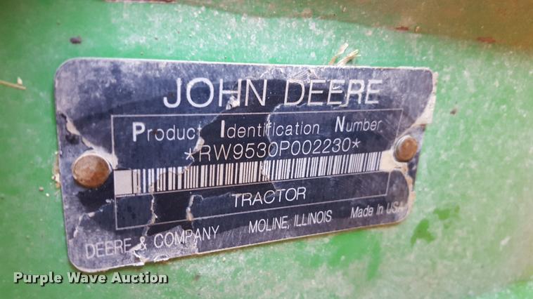 image for item L1598 2008 John Deere 9530 4WD tractor