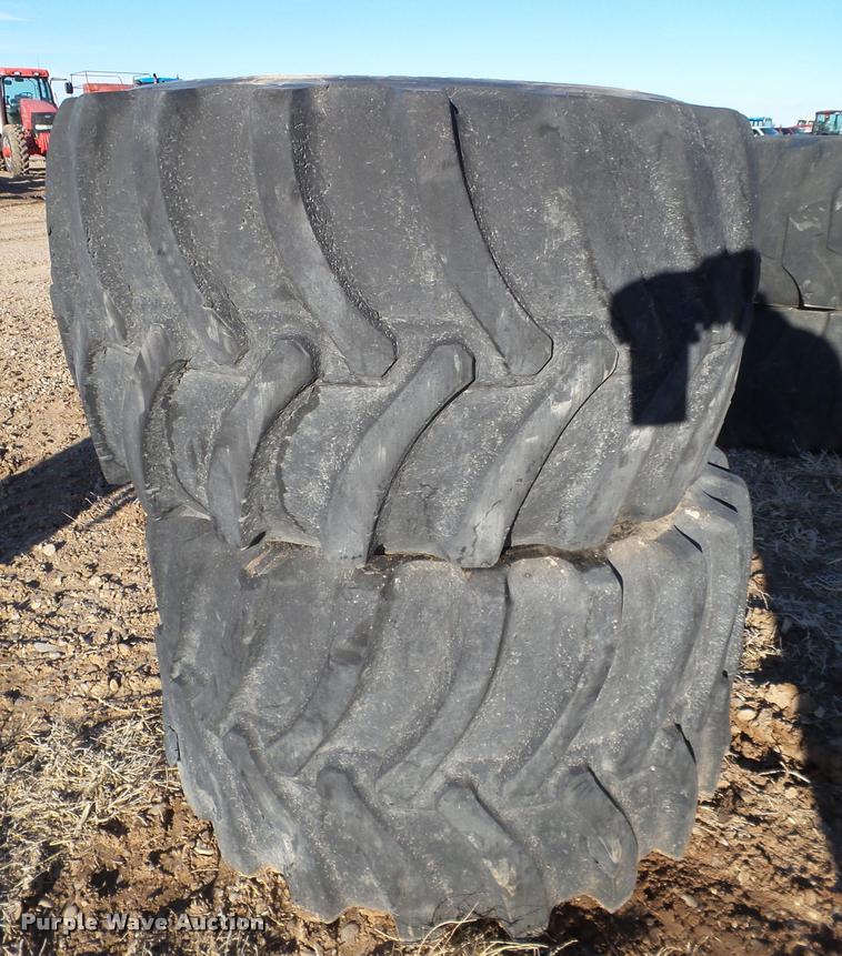 image for item L1710 (2) 42x25.00-20 tires and wheels