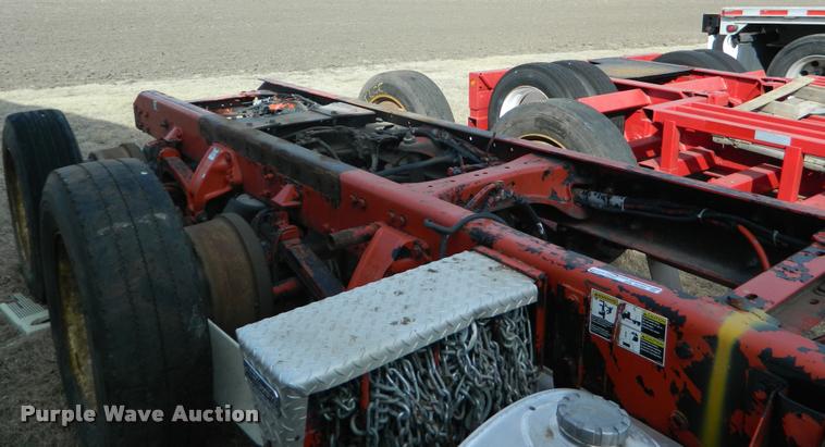 image for item BK9286 2011 T660 rear axle and frame