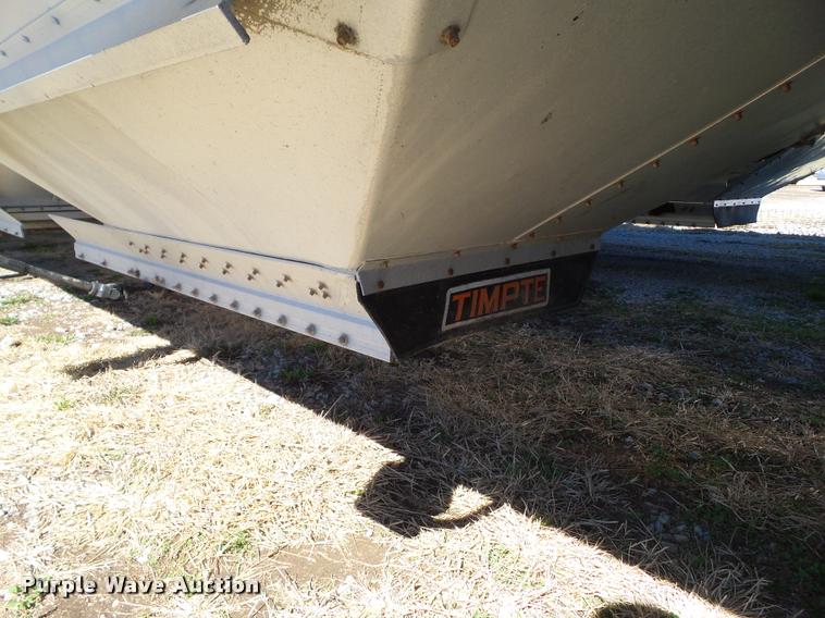 image for item CB9858 2007 Timpte double hopper grain trailer
