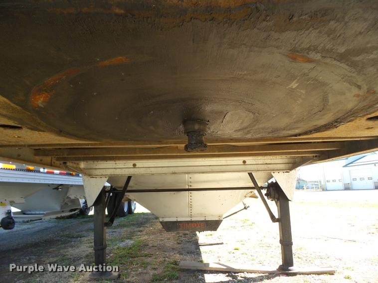 image for item CB9858 2007 Timpte double hopper grain trailer