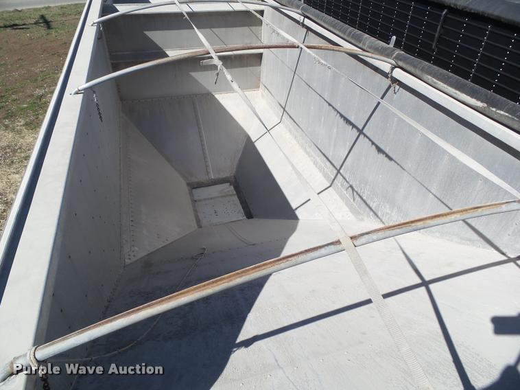 image for item CB9858 2007 Timpte double hopper grain trailer