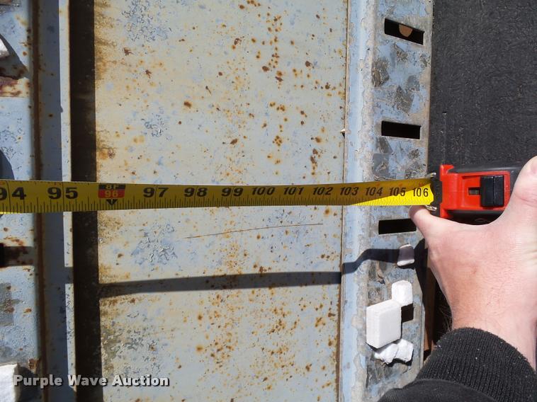 image for item DB0115 1984 Unruh double drop deck glass trailer