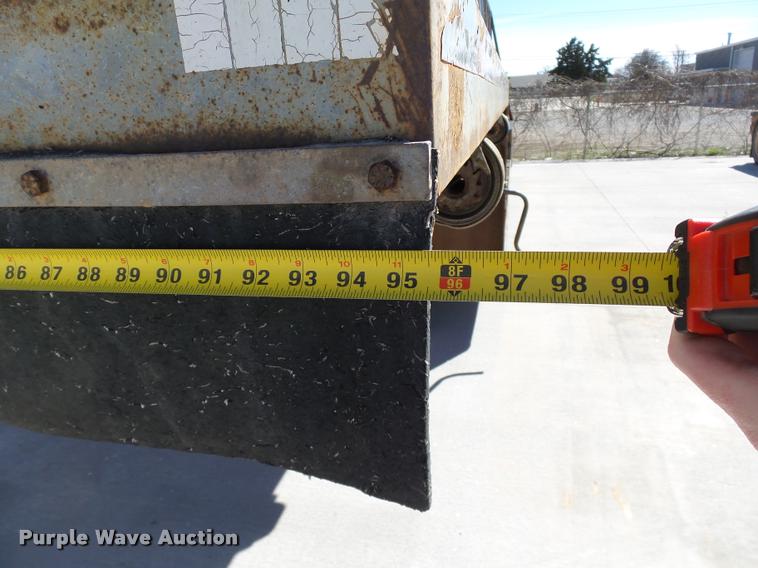 image for item DB0115 1984 Unruh double drop deck glass trailer