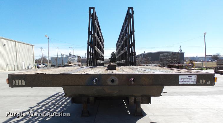 image for item DB0116 2000 Aztec double drop deck glass trailer