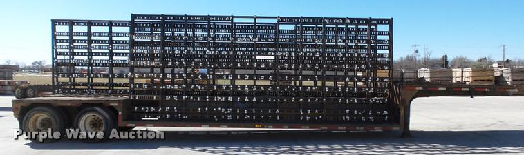 image for item DB0116 2000 Aztec double drop deck glass trailer