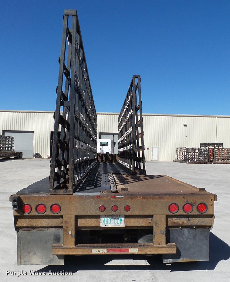 image for item DB0116 2000 Aztec double drop deck glass trailer