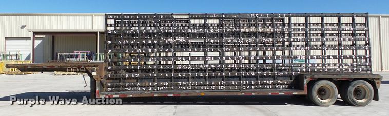 image for item DB0116 2000 Aztec double drop deck glass trailer