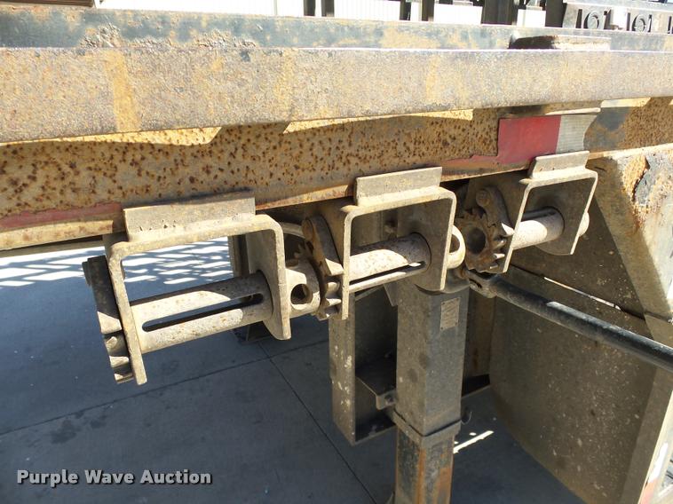 image for item DB0116 2000 Aztec double drop deck glass trailer