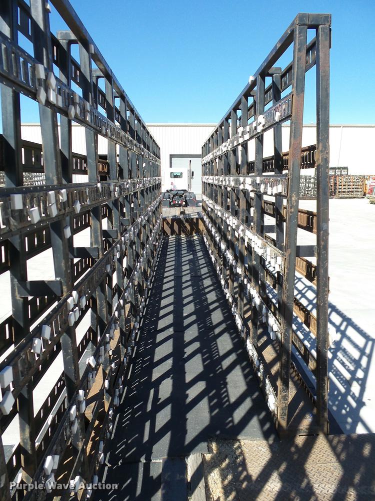 image for item DB0116 2000 Aztec double drop deck glass trailer