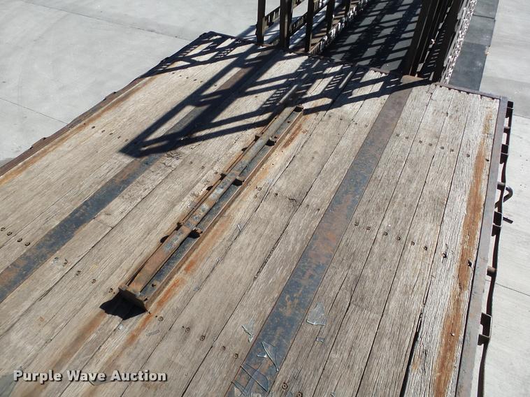 image for item DB0116 2000 Aztec double drop deck glass trailer