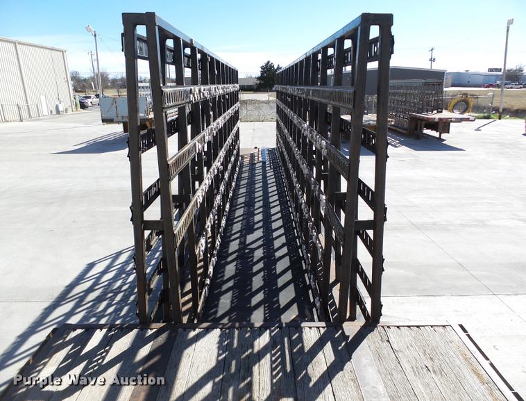 image for item DB0116 2000 Aztec double drop deck glass trailer