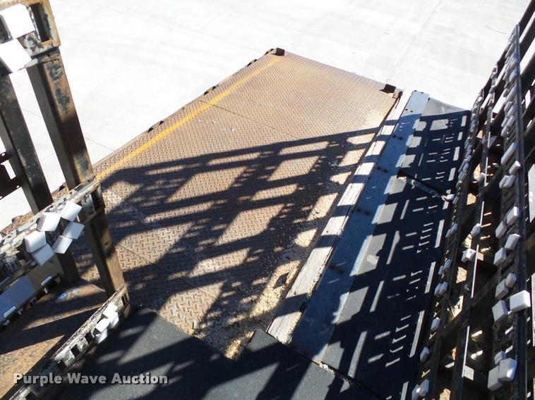 image for item DB0116 2000 Aztec double drop deck glass trailer