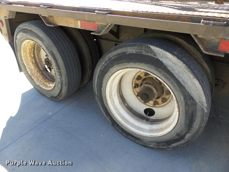 image for item DB0116 2000 Aztec double drop deck glass trailer