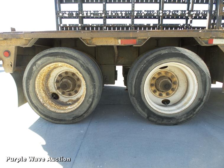 image for item DB0116 2000 Aztec double drop deck glass trailer
