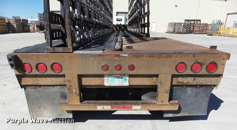 image for item DB0116 2000 Aztec double drop deck glass trailer