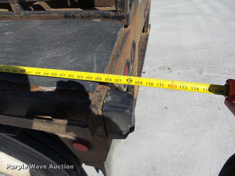 image for item DB0116 2000 Aztec double drop deck glass trailer