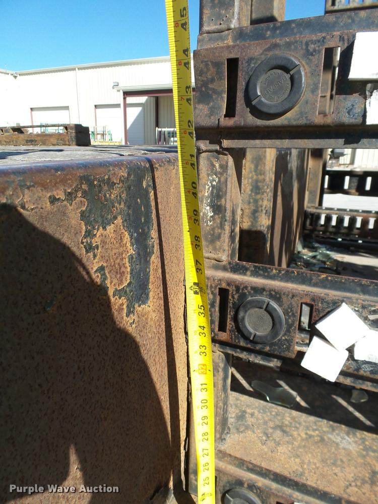 image for item DB0116 2000 Aztec double drop deck glass trailer