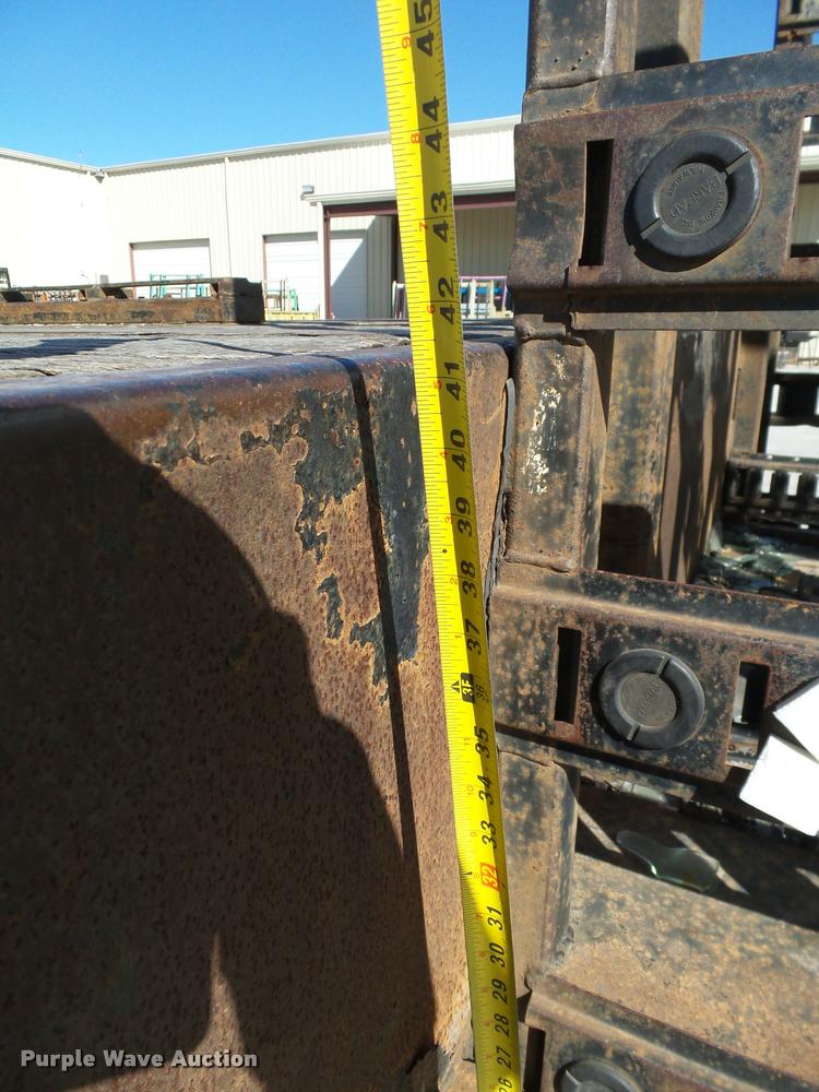 image for item DB0116 2000 Aztec double drop deck glass trailer