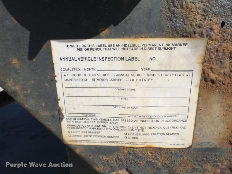 image for item DB0116 2000 Aztec double drop deck glass trailer