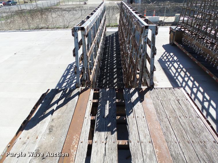 image for item DB0117 1988 Fruehauf double drop deck glass trailer