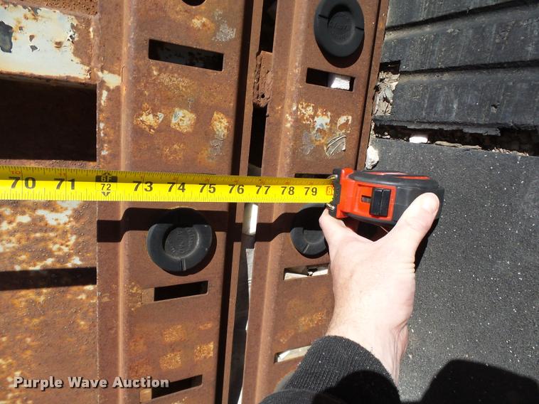 image for item DB0117 1988 Fruehauf double drop deck glass trailer