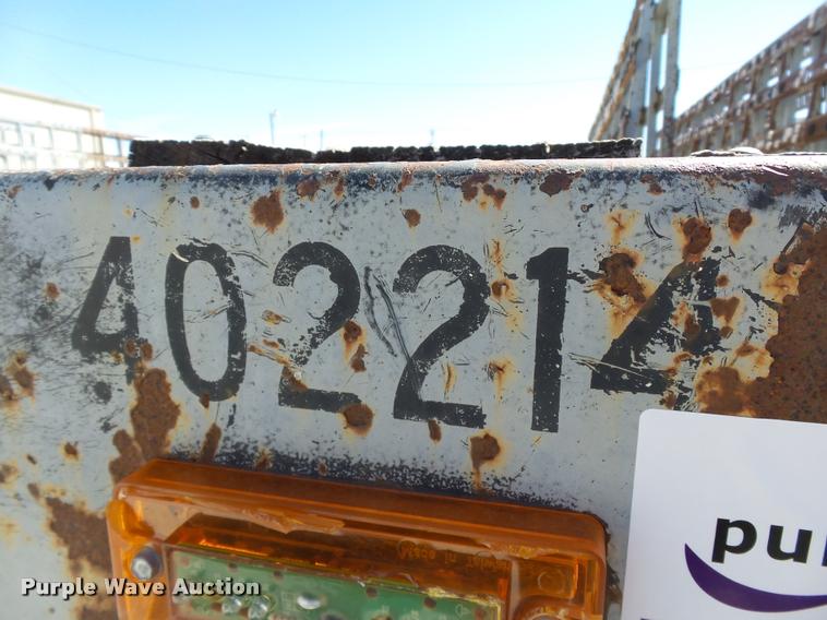 image for item DB0117 1988 Fruehauf double drop deck glass trailer