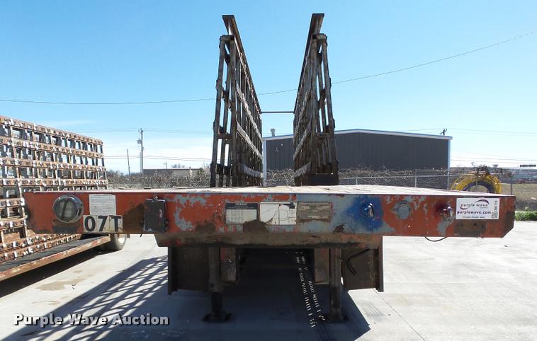 image for item DB0118 1988 Fruehauf SD65-31-96 double drop deck glass trailer