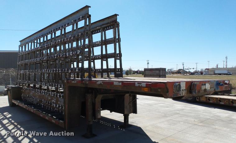 image for item DB0118 1988 Fruehauf SD65-31-96 double drop deck glass trailer