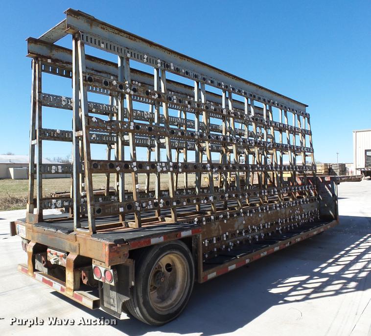 image for item DB0118 1988 Fruehauf SD65-31-96 double drop deck glass trailer