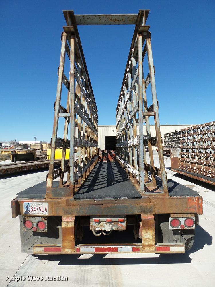 image for item DB0118 1988 Fruehauf SD65-31-96 double drop deck glass trailer