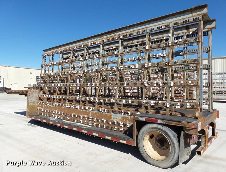 image for item DB0118 1988 Fruehauf SD65-31-96 double drop deck glass trailer