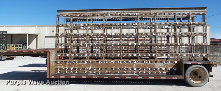 image for item DB0118 1988 Fruehauf SD65-31-96 double drop deck glass trailer