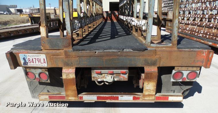 image for item DB0118 1988 Fruehauf SD65-31-96 double drop deck glass trailer