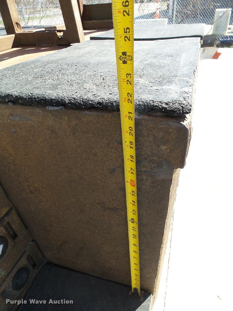 image for item DB0118 1988 Fruehauf SD65-31-96 double drop deck glass trailer