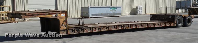 image for item DB0119 1998 XL Specialized XL80PGD drop deck trailer