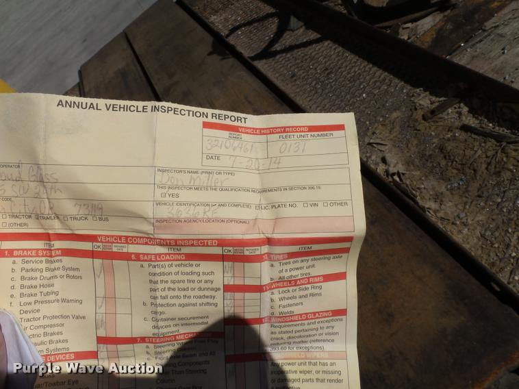 image for item DB0119 1998 XL Specialized XL80PGD drop deck trailer