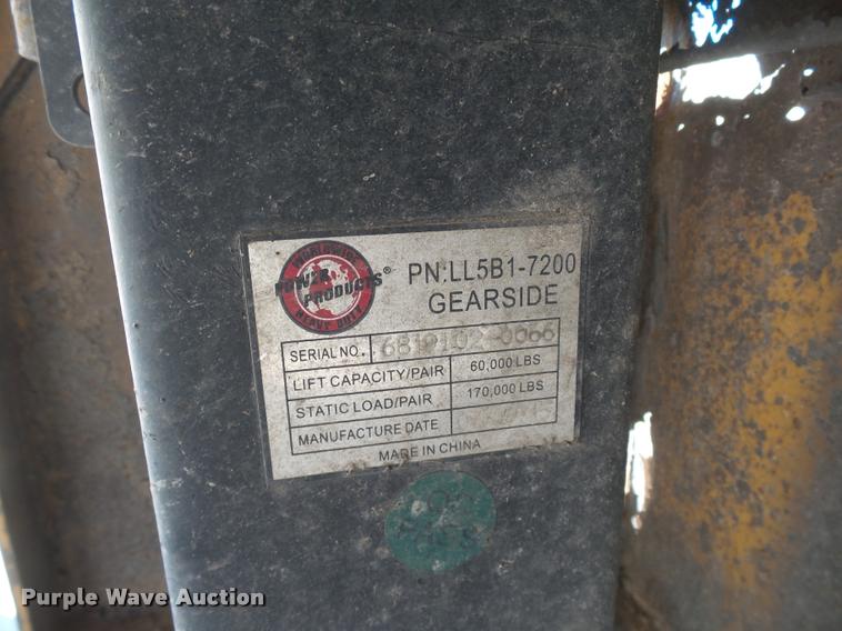 image for item DB0120 1996 XL Specialized XL70PGD double drop deck trailer