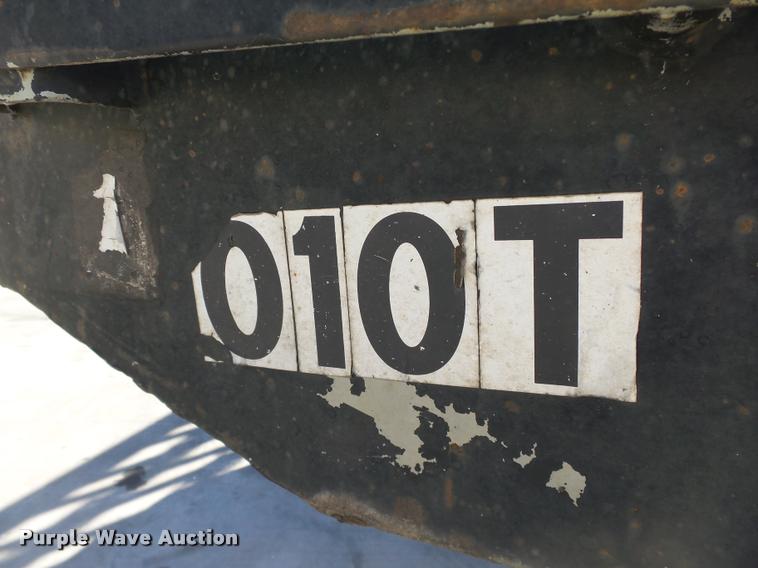 image for item DB0121 1979 Fontaine double drop deck glass trailer