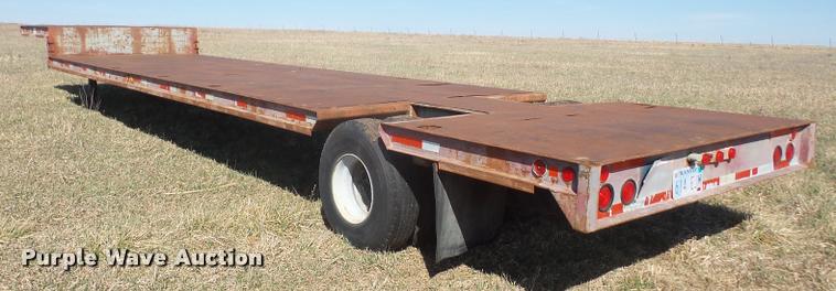 image for item DB0503 1986 American Rebel drop deck trailer