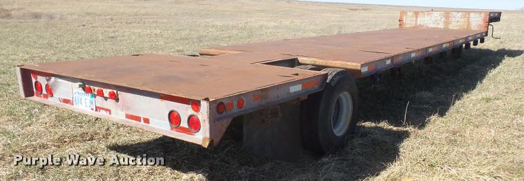 image for item DB0503 1986 American Rebel drop deck trailer