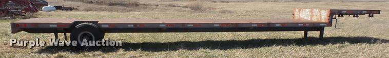 image for item DB0503 1986 American Rebel drop deck trailer