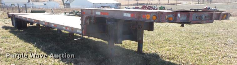 image for item DB0503 1986 American Rebel drop deck trailer