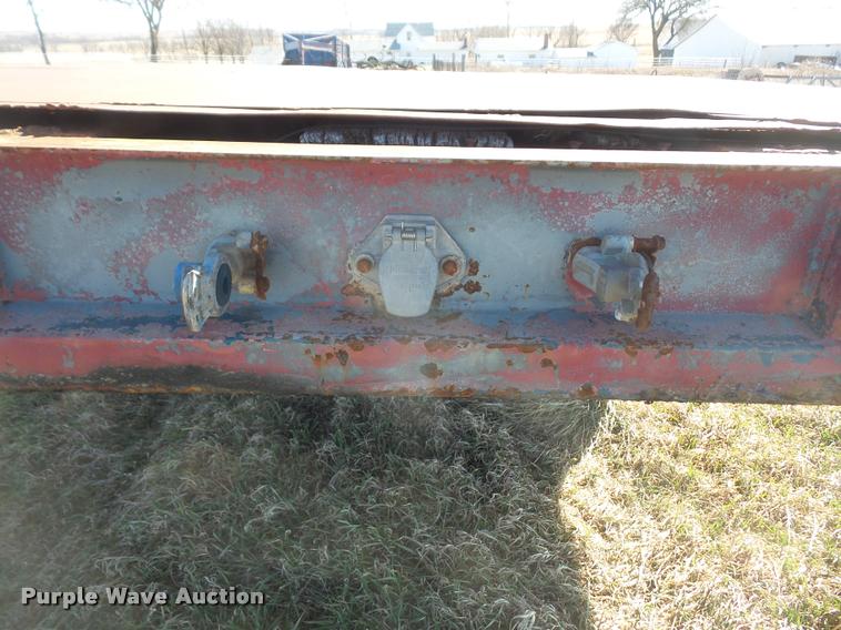 image for item DB0503 1986 American Rebel drop deck trailer