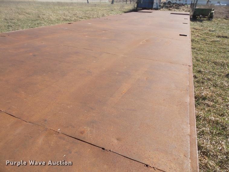 image for item DB0503 1986 American Rebel drop deck trailer