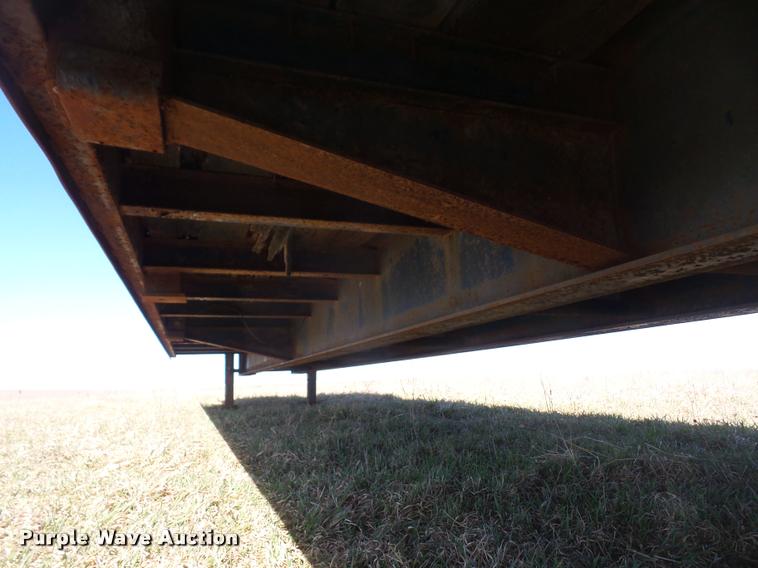 image for item DB0503 1986 American Rebel drop deck trailer